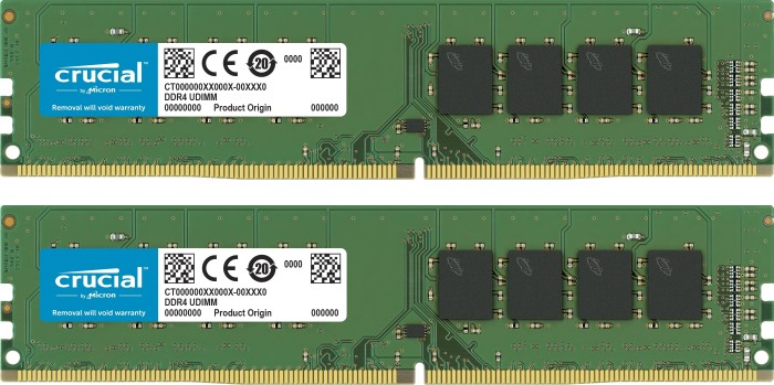 Crucial DIMM Kit 16GB, DDR4-3200, CL22-22-22