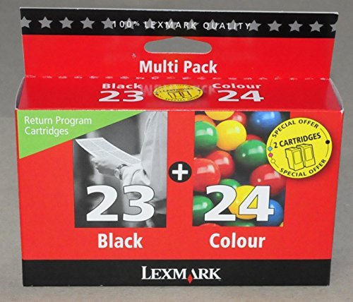 Lexmark Return głowica drukująca z tuszem 23+24 czarny/trzykolorowy