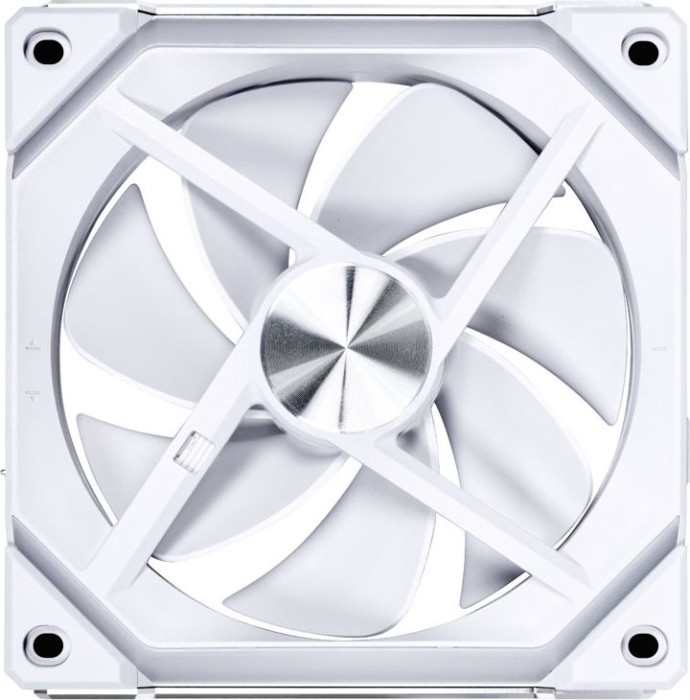 Lian Li Uni Fan SL120V2 RGB, biały, sterowanie LED, 120mm, sztuk 3