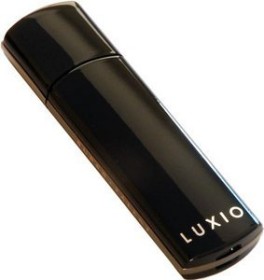 Super Talent Luxio schwarz 16GB, USB-A 2.0
