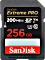 SanDisk Extreme PRO R200/W140 SDXC 256GB, UHS-I U3, Class 10 Vorschaubild