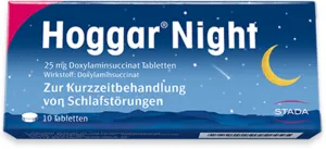 Hoggar Night Schmelztabletten 25mg 30St