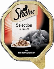 Sheba Selection, mit Rinderhäppchen in Sauce, 1.87kg (22x 85g)