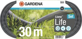 Gardena Textilschlauch Liano Life Schlauchset 13mm, 30m