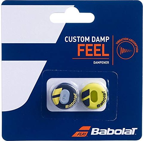 Babolat Custom Damp X2 vibration damper black/yellow