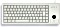 Cherry G84-4400 Compact-Keyboard light grey, Cherry ML, PS/2, UK Vorschaubild