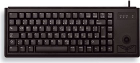 Cherry G84-4400 Compact-Keyboard schwarz, Cherry ML, PS/2, US