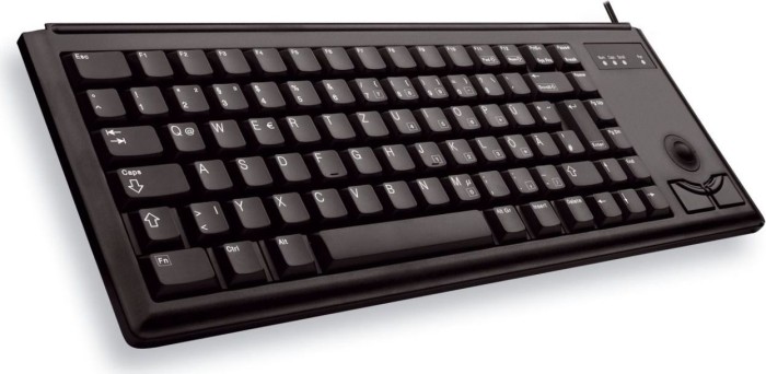 Cherry G84-4400 Compact-keyboard czarny, Cherry ML, PS/2, US