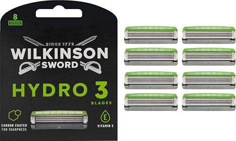 Wilkinson Sword Hydro 3 ostrza zapasowe, sztuk 8