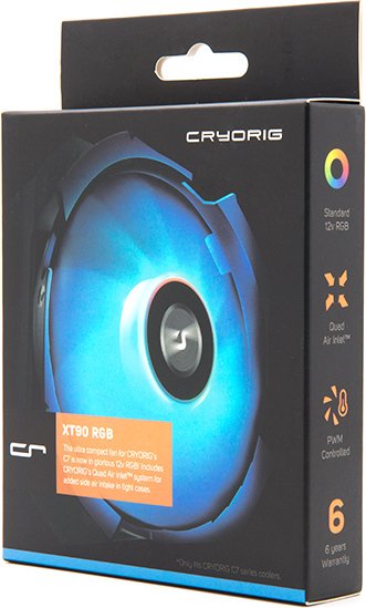Cryorig XT90 RGB, 92mm