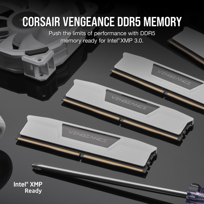 Corsair Vengeance biały DIMM Kit 32GB, DDR5-5600, CL40-40-40-77, on-die ECC