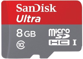 R48 microSDHC 8GB Kit UHS I