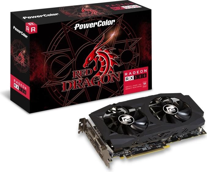 PowerColor Red Dragon Radeon RX 580 V2 3DHD, 8GB GDDR5, DVI, HDMI, 3x DP
