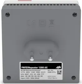 AVM FRITZ!Box 7530 AX, router i 1x repeater zestaw, sztuk 2-zestaw
