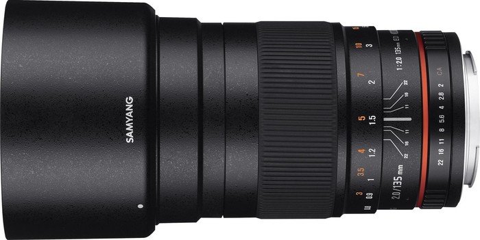 Samyang 135mm 2.0 ED UMC for Pentax K black