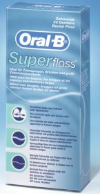Oral-B Super Floss Zahnseide, 50 Stück