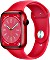 Apple Watch Series 8 (GPS + Cellular) 45mm Aluminium PRODUCT(RED) mit Sportarmband PRODUCT(RED) (MNKA3FD)