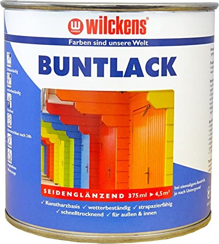 Wilckens Holz-/Metallschutz-Buntlack seidenglänzend innen RAL 5010 enzianblau