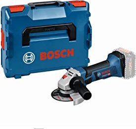 Bosch Professional GWS 18-125 V-LI Akku-Winkelschleifer solo inkl. L-Boxx (060193A308)