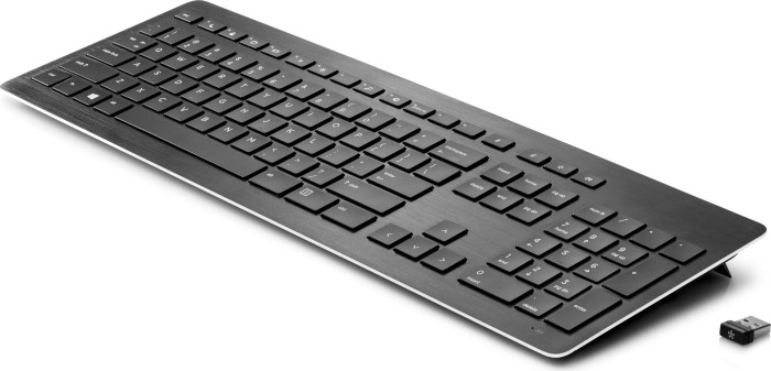 HP wireless Premium Keyboard, USB, DE