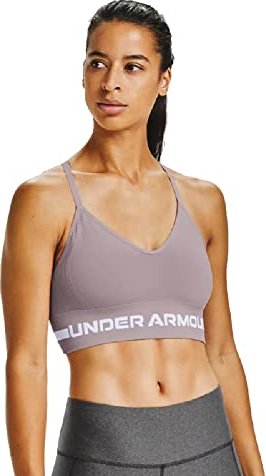 Under Armour Seamless Low Long Sports Bra dash pink/white (1357719-667)  starting from £ 19.99 (2024)