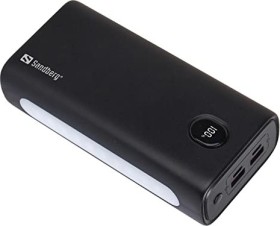 Sandberg Powerbank USB-C PD 20W 30000 schwarz