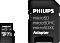 Philips R80/W30 microSDXC 64GB Kit, UHS-I U1, A1, Class 10 (FM64MP45B)