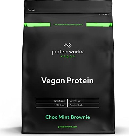 The Protein Works Vegan Protein Schokolade/Minze Brownie 2kg