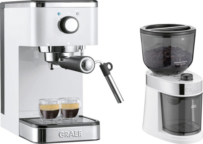 GRAEF Siebträger-Espressomaschine ES 401 salita mit Kaffeemühle cm 201