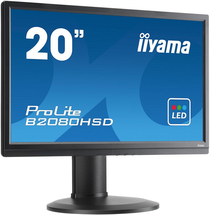 iiyama ProLite B2080HSD-B1, 20"