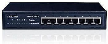 Lancom GS-1108 Desktop Gigabit switch, 8x RJ-45