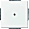 Busch-Jaeger central plate with support ring, studio white (1749-84)