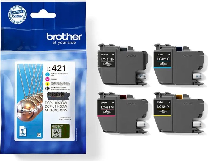 Brother tusz LC421VAL Value Pack