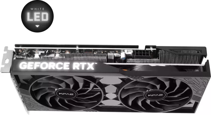 KFA2 GeForce RTX 4070 1-Click OC 2X, 12GB GDDR6X, HDMI, 3x DP (47NOM7MD8DDK)