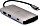 C2G USB-C 8-w-1 mini Dock, stacja dokująca, 1x USB-C 3.0 [wtyczka] (C2G54458)