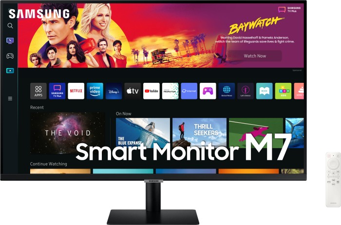 Samsung Smart Monitor M7 M70B (2023) schwarz, 43" (L ...