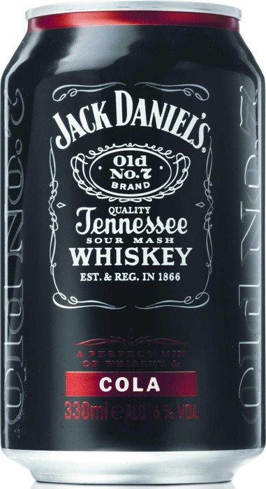 Jack Daniel's & Cola 330ml