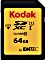 Kodak 580X R85/W20 SDXC 64GB, UHS-I U1, Class 10 (EKMSD64GXC10K)