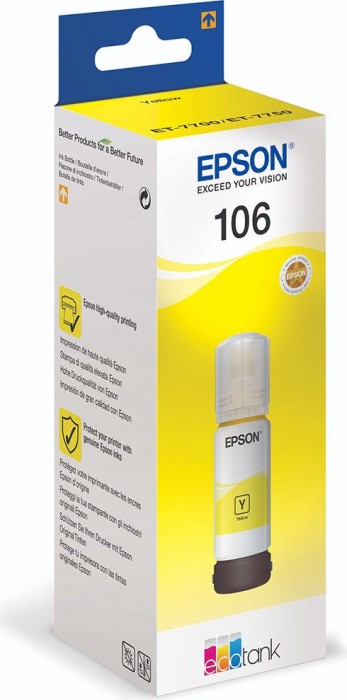 Epson tusz 106 żółty