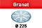 Festool Granat STF D225/128 P100 GR/5 Schleifscheibe 225mm K100, 25er-Pack (205656)
