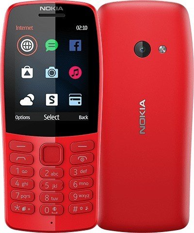 Nokia 210 Dual-SIM rot