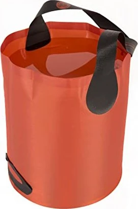 Secchio Pieghevole Summit Da 10L &ndash; Nero, Compatto E Resistente Per Campeggio E Outdoor