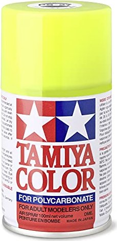 Tamiya poliwęglan spray Color PS-27 neon yellow
