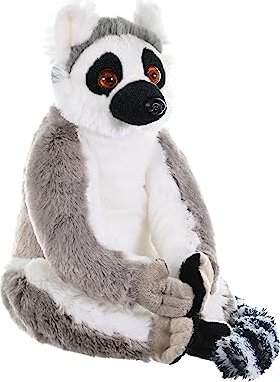 Cuddlekins Kuscheltier, Wild Republic 10948 Plüsch Ringelschwanz Lemur Katta 