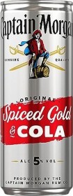 Captain Morgan Spiced Gold & Cola 250ml