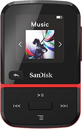 SanDisk Sansa Clip Sport Go 32GB rot