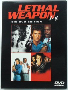 Lethal Weapon Box (filmy 1-4) (DVD)