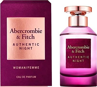 Abercrombie & Fitch Authentic Night Woman Eau de Parfum, 50ml