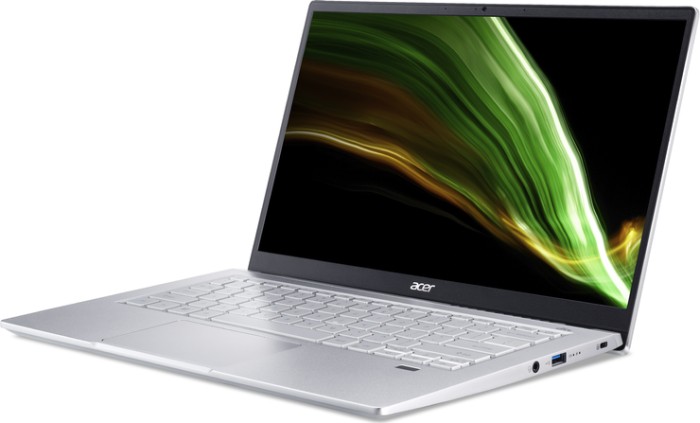Acer Swift 3 SF314-43-R8Z5 Pure Silver, Ryzen 5 5500U, 8GB RAM, 256GB SSD, DE