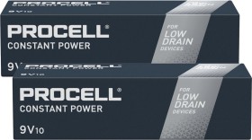 Duracell Procell 9V-Block, 20er-Pack